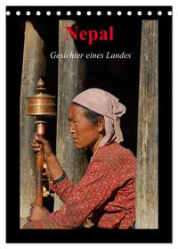 Nepal - Gesichter eines Landes (Tischkalender 2025 DIN A5 hoch), CALVENDO Monatskalender