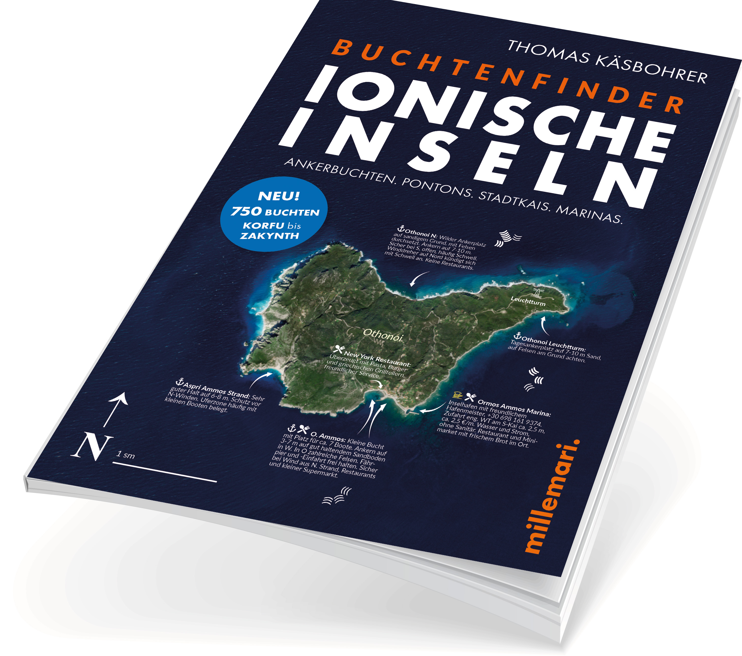 Buchtenfinder Ionische Inseln - Ausgabe 2025