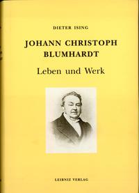 Vorderes Coverbild Johann Christoph Blumhardt