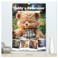 Taddy´s Abenteuer (hochwertiger Premium Wandkalender 2025 DIN A2 hoch), Kunstdruck in Hochglanz
