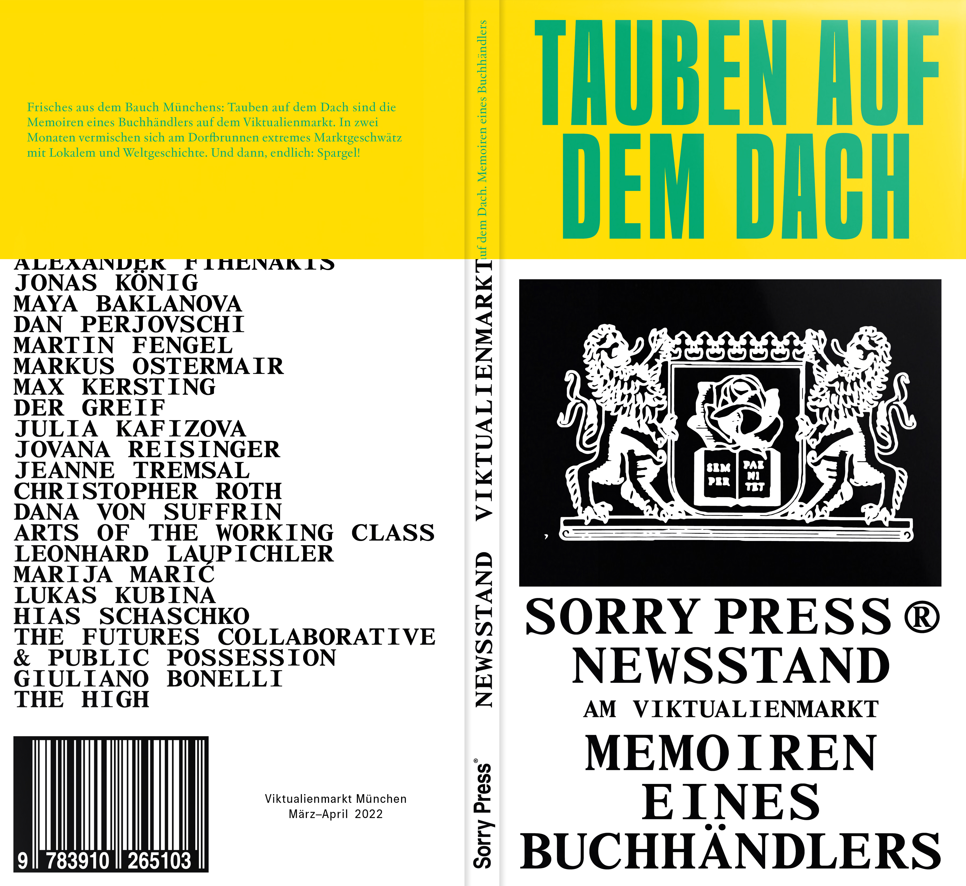 Gesamtes Coverbild Tauben auf dem Dach