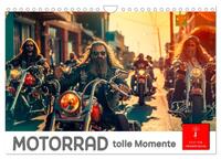 Vorderes Coverbild Motorrad tolle Momente (Wandkalender 2025 DIN A4 quer), CALVENDO Monatskalender