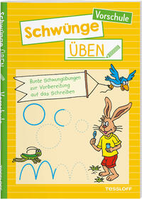 Vorderes Coverbild Schwünge üben. Vorschule