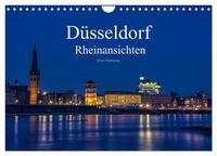 Düsseldorf - Rheinansichten (Wandkalender 2025 DIN A4 quer), CALVENDO Monatskalender