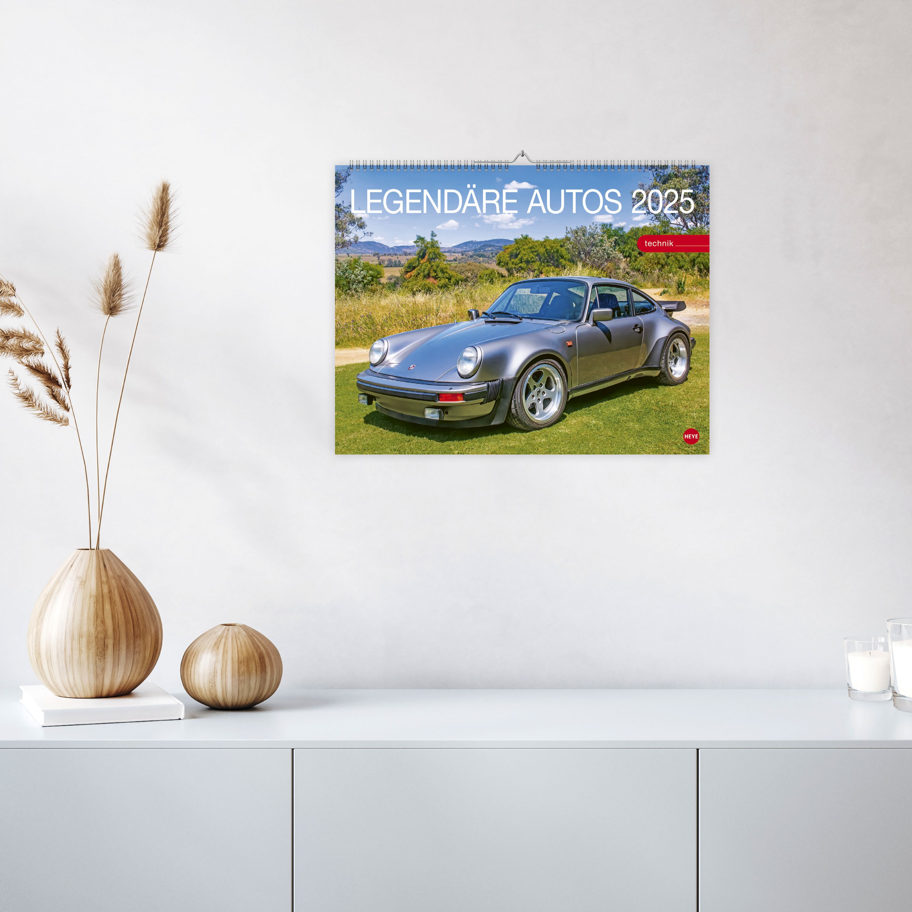 Legendäre Autos Posterkalender 2025