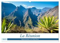 La Réunion - Impressionen von Rolf Dietz (Wandkalender 2025 DIN A2 quer), CALVENDO Monatskalender