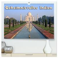 Geheimnisvolles Indien (hochwertiger Premium Wandkalender 2025 DIN A2 quer), Kunstdruck in Hochglanz