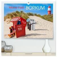 Meine Insel Borkum (hochwertiger Premium Wandkalender 2026 DIN A2 quer), Kunstdruck in Hochglanz