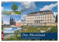 Das Rheinland - Zwischen Düsseldorf und Linz (Wandkalender 2025 DIN A3 quer), CALVENDO Monatskalender