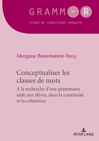 Vorderes Coverbild Conceptualiser les classes de mots
