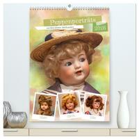 Puppenporträts aus dem letzten Jahrhundert (hochwertiger Premium Wandkalender 2026 DIN A2 hoch), Kunstdruck in Hochglanz