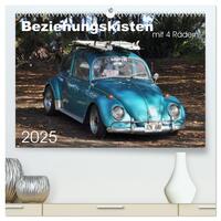 Beziehungskisten mit 4 Rädern (hochwertiger Premium Wandkalender 2025 DIN A2 quer), Kunstdruck in Hochglanz