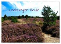 Lüneburger Heide (Wandkalender 2025 DIN A2 quer), CALVENDO Monatskalender
