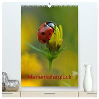 Marienkäferglück (hochwertiger Premium Wandkalender 2026 DIN A2 hoch), Kunstdruck in Hochglanz