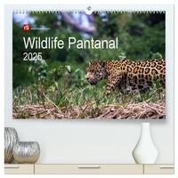 Vorderes Coverbild Wildlife Pantanal 2025 (hochwertiger Premium Wandkalender 2025 DIN A2 quer), Kunstdruck in Hochglanz