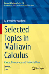 Vorderes Coverbild Selected Topics in Malliavin Calculus