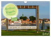 Maritimes Kappeln - Rund um den Hafen (Wandkalender 2025 DIN A4 quer), CALVENDO Monatskalender