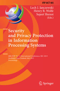 Vorderes Coverbild Security and Privacy Protection in Information Processing Systems