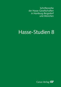 Vorderes Coverbild Hasse-Studien / Hasse-Studien 8