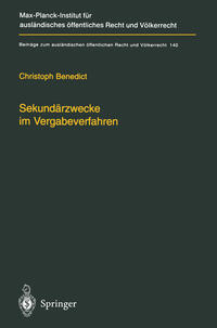 Sekundärzwecke im Vergabeverfahren