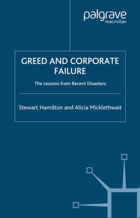 Vorderes Coverbild Greed and Corporate Failure