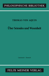 Über Seiendes und Wesenheit