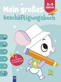 Mein großes Beschäftigungsbuch 3-5 Jahre (Cover Maus)