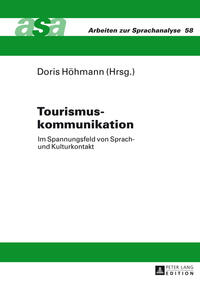 Vorderes Coverbild Tourismuskommunikation
