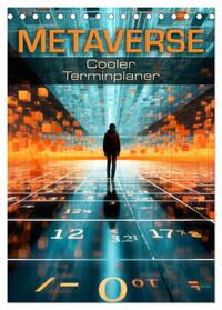 METAVERSE Cooler Terminplaner (Tischkalender 2025 DIN A5 hoch), CALVENDO Monatskalender