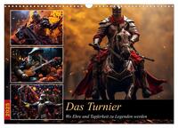 Das Turnier (Wandkalender 2025 DIN A3 quer), CALVENDO Monatskalender