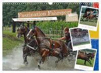Faszination Fahrsport - Zweispänner im Galopp durch den Parcour (Wandkalender 2025 DIN A3 quer), CALVENDO Monatskalender