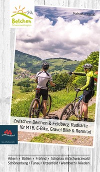 Vorderes Coverbild Radkarte Zwischen Belchen und Feldberg