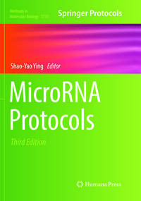 MicroRNA Protocols