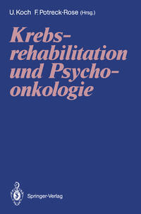 Vorderes Coverbild Krebsrehabilitation und Psychoonkologie