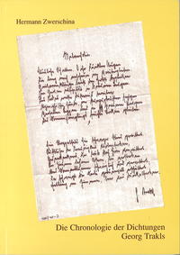 Die Chronologie der Dichtungen Georg Trakls