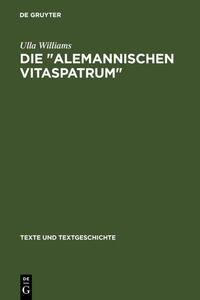 Die " Alemannischen Vitaspatrum "