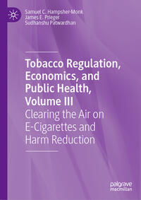 Vorderes Coverbild Tobacco Regulation, Economics, and Public Health, Volume III