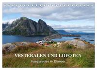 VESTERALEN UND LOFOTEN - Inselparadies im Eismeer (Tischkalender 2025 DIN A5 quer), CALVENDO Monatskalender