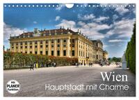 Wien - Haupstadt mit Charme (Wandkalender 2025 DIN A4 quer), CALVENDO Monatskalender