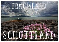Traumland Schottland (Tischkalender 2026 DIN A5 quer), CALVENDO Monatskalender