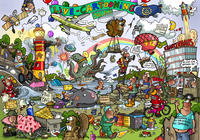 Cartoonposter "LiveCartooning 3.0"