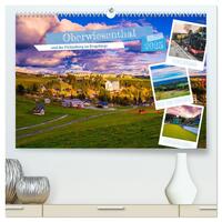 Oberwiesenthal und der Fichtelberg im Erzgebirge (hochwertiger Premium Wandkalender 2025 DIN A2 quer), Kunstdruck in Hochglanz