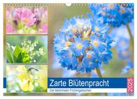 Zarte Blütenpracht. Die lieblichsten Frühlingsblumen (Wandkalender 2025 DIN A3 quer), CALVENDO Monatskalender