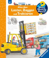 Wieso? Weshalb? Warum?, Band 38 - Alles über Laster, Bagger und Traktoren