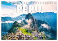 Vorderes Coverbild Peru - Das einzigartige Land der Inkas. (Tischkalender 2025 DIN A5 quer), CALVENDO Monatskalender