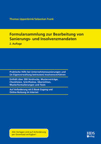 Formularsammlung zur Bearbeitung von Sanierungs- und Insolvenzmandaten