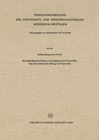 Die Kettenlängenverteilung von hochpolymeren Faserstoffen
