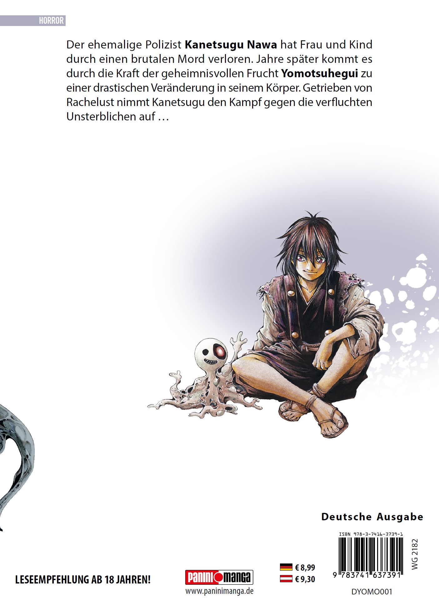 Rückseitencover Yomotsuhegui: Die Frucht aus dem Totenreich 01