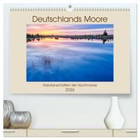 Deutschlands Moore (hochwertiger Premium Wandkalender 2026 DIN A2 quer), Kunstdruck in Hochglanz