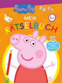 Vorderes Coverbild Peppa Pig Mein Rätselbuch